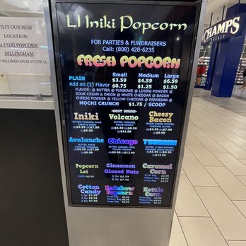 L1 Iniki Popcorn - Popcorn Shops Near Me - Aiea, Hawaii L1 Iniki Popcorn - Popcorn Shops Near Me - Aiea, Hawaii