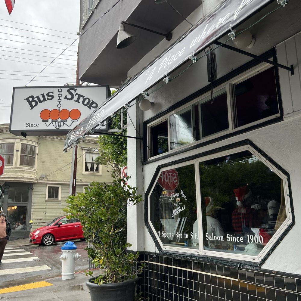Bus Stop - Outside - Sports Bars Near Me - San Francisco, California