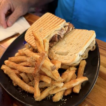 The Sneaky Beagle - Beauty and the Brisket Pannini - Seafood Near Me - Myrtle Beach, South Carolina The Sneaky Beagle - Beauty and the Brisket Pannini - Seafood Near Me - Myrtle Beach, South Carolina