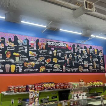 La Michoacana Antojitos Mexicanos - Menu - Ice Cream & Frozen Yogurt Near Me - Athens, Georgia