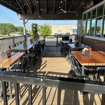 Slim Chickens - Patio seating - Waffles Near Me - Tulsa, Oklahoma