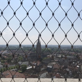 Belfort - View from the top- you have to look through the fence. - Museums Near Me - Bruges, VWV