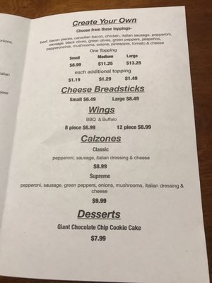 Menu photo 2 Goodfella's Pizzeria Miami, OK