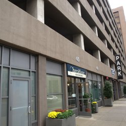 Gold Building Garage
