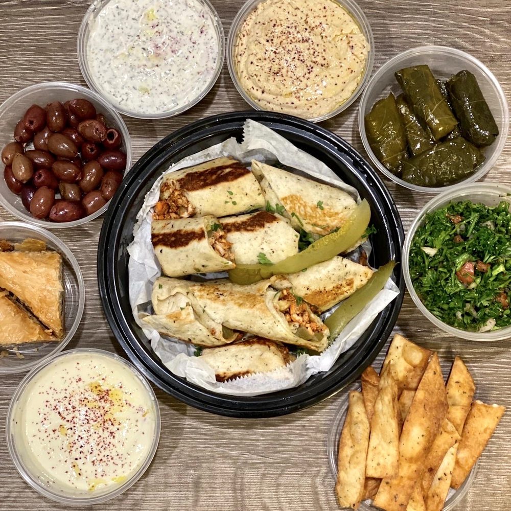 Baba Ghannouj Mediterranean Bistro - Small Mezza night kit - Mediterranean Near Me - Durham, North Carolina Baba Ghannouj Mediterranean Bistro - Small Mezza night kit - Mediterranean Near Me - Durham, North Carolina
