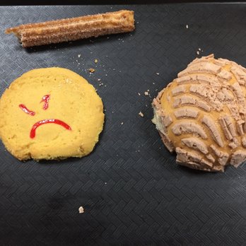 La Flor De Puebla Bakery - I was sad because my churro broke. :-( - Bakeries Near Me - Riverdale, Maryland La Flor De Puebla Bakery - I was sad because my churro broke. :-( - Bakeries Near Me - Riverdale, Maryland