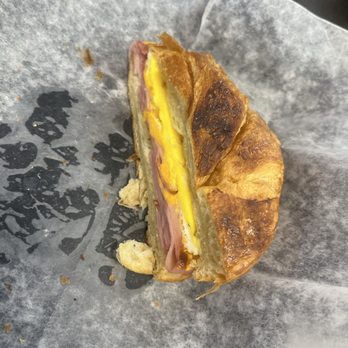 The Coffee Grove - This is a crossiant Ham and Cheese Sandwich, sorry I ate the other side - Coffee & Tea Near Me - Davenport, Florida The Coffee Grove - This is a crossiant Ham and Cheese Sandwich, sorry I ate the other side - Coffee & Tea Near Me - Davenport, Florida