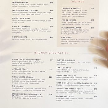 Char - Menu - New Mexican Cuisine Near Me - Albuquerque, New Mexico