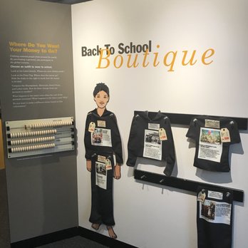 Boott Cotton Mills Museum - This part of the exhibit is ridiculously eye opening!!! Where do your clothes come from? From another country? Only $1-4 goes to labor - Museums Near Me - Lowell, Massachusetts