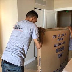 Cross Country Movers - Cardboard protection