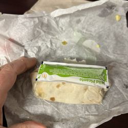 McDonald's - Tiny breakfast burritos! And a hash brown that was probably made an hour ago and stuck to the wrapper!