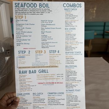 Nauti Cajun Crab - Menu - Seafood Near Me - Metuchen, New Jersey Nauti Cajun Crab - Menu - Seafood Near Me - Metuchen, New Jersey