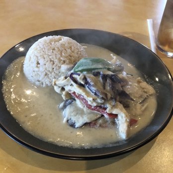 Khao Thai Cuisine - Green curry chicken (lunch) - Thai Near Me - Arden, North Carolina Khao Thai Cuisine - Green curry chicken (lunch) - Thai Near Me - Arden, North Carolina