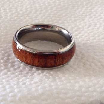J J Ohana - Koa ring, the second ring I have purchased here along with lots of jewelry for my wife. - Gift Shops Near Me - Hanapepe, Hawaii J J Ohana - Koa ring, the second ring I have purchased here along with lots of jewelry for my wife. - Gift Shops Near Me - Hanapepe, Hawaii