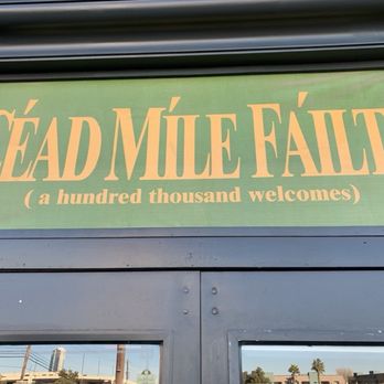 McMullan's Irish Pub - Welcome sign - Irish Near Me - Las Vegas, Nevada