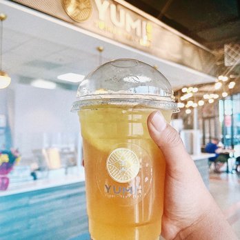 YUMI Sushi Tea & Sake - Iced yuzu lemon fruit tea! - Sushi Bars Near Me - High Point, North Carolina