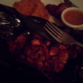 Havana Grill - Pollo Horneado con Plantano - Spicy chicken cooked in plantain leaves - Cuban Near Me - Chicago, Illinois Havana Grill - Pollo Horneado con Plantano - Spicy chicken cooked in plantain leaves - Cuban Near Me - Chicago, Illinois
