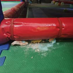 La La Land Royal Palm Beach - This was under one of the climbing structures to get to a slide.