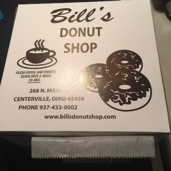 Bill's Donut Shop - Donuts Near Me - Centerville, Ohio Bill's Donut Shop - Donuts Near Me - Centerville, Ohio