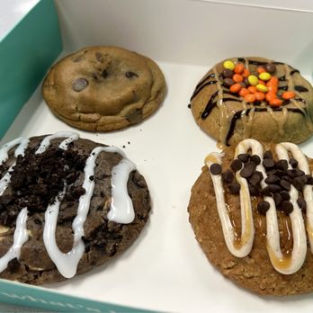 Dirty Dough - 4-Box (Stuffed Chocolate Chip, Cookies n Creme, The Reverse, Caramelita) $16.57 - Bakeries Near Me - Saint Johns, Florida Dirty Dough - 4-Box (Stuffed Chocolate Chip, Cookies n Creme, The Reverse, Caramelita) $16.57 - Bakeries Near Me - Saint Johns, Florida