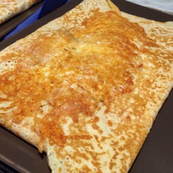 Crepería del Mar - Crepe de York, huevo y mozzarela con extra de champis