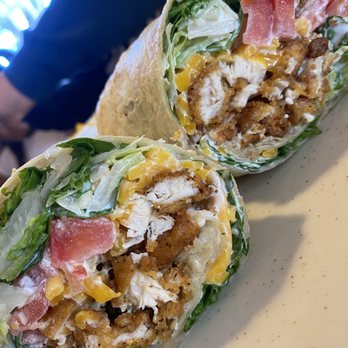CJ's Cafe - Chicken Wrap *substituted grilled chicken for chicken tenders* - American Near Me - Arroyo Grande, California