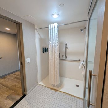 Hilton Richardson Dallas - Shower room - Hotels Near Me - Richardson, Texas