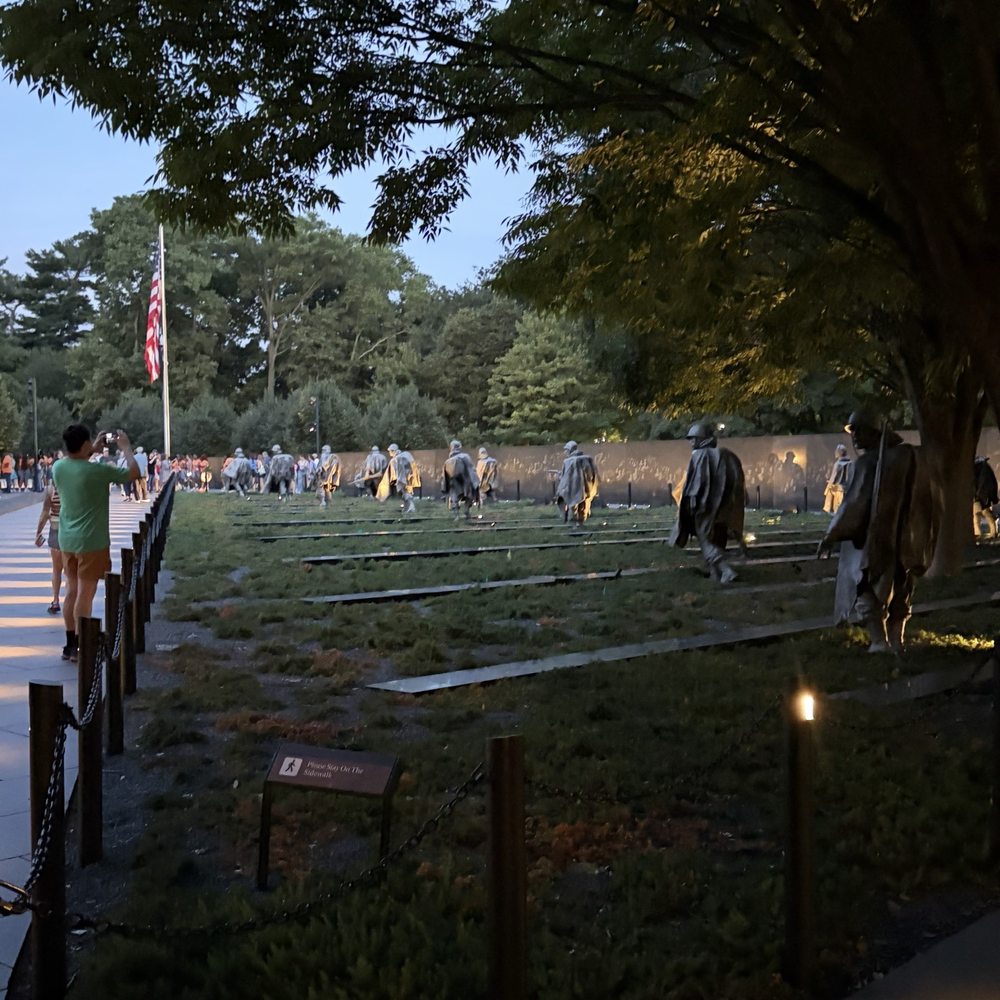 Korean War Veterans Memorial - Walking up on the battlefield is surreal! - Landmarks & Historical Buildings Near Me - Washington, DC, District of Columbia Korean War Veterans Memorial - Walking up on the battlefield is surreal! - Landmarks & Historical Buildings Near Me - Washington, DC, District of Columbia