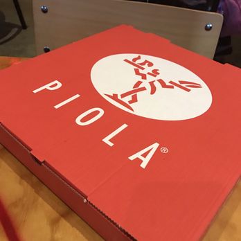 Piola - Weston - Nice design and thin pizza boxes to go! - Pizza Near Me - Weston, Florida