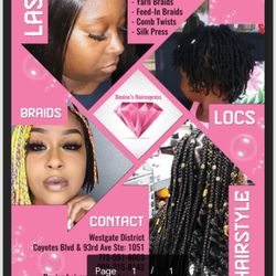 Denise Sherman - Denise's HairExpress - Some of the services offered at Denise's Hairexpress.. Follow us on Instagram @denise.hairexpress and  on Facebook