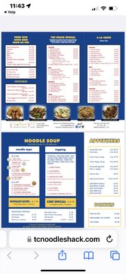 Menu photo 3 Teo Chow Noodle Shack Fremont, CA