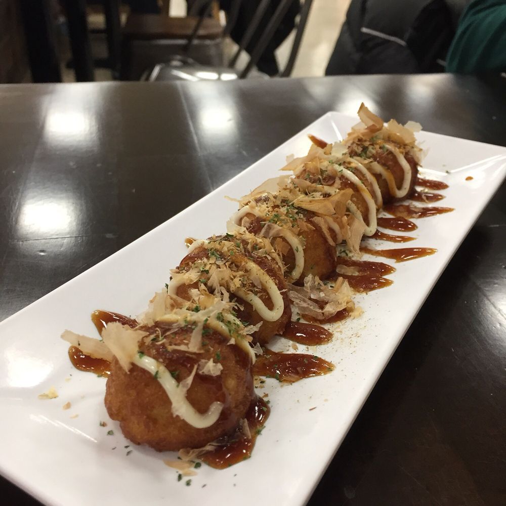 Ichido Ramen - "Miniature" Takoyaki $5.99  Good tasting but small. - Ramen Near Me - Frederick, Maryland
