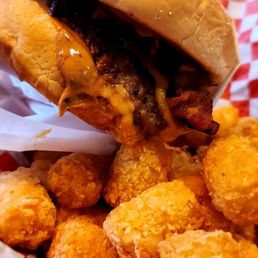Peanut Butter Bacon Burger
