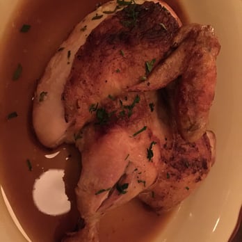 Parc - Half roared chicken. Tender with taste of herbs and citrus with savory a sauce. 24$ - French Near Me - Philadelphia, Pennsylvania Parc - Half roared chicken. Tender with taste of herbs and citrus with savory a sauce. 24$ - French Near Me - Philadelphia, Pennsylvania