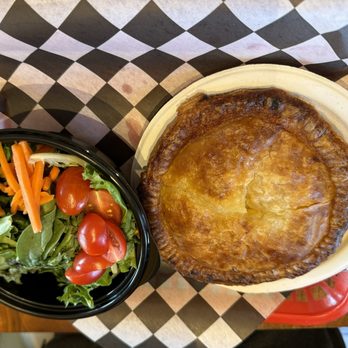 Tiny Timbers Coffee Bistro - Salad & chicken pot pie - Coffee & Tea Near Me - South Fork, Colorado