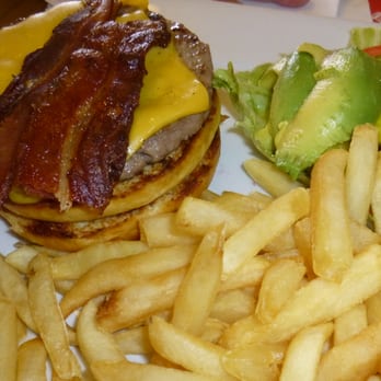 Red Viking Restaurant - Daughter's awesome burger - Breakfast & Brunch Near Me - Solvang, California Red Viking Restaurant - Daughter's awesome burger - Breakfast & Brunch Near Me - Solvang, California