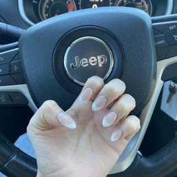 Dip with French tip
