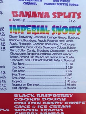 Menu photo 3 Snow Palace York, PA Menu photo 3 Snow Palace York, PA