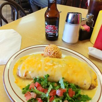 Alma Grill - Smothered bean burrito - Cafes Near Me - Glenwood, New Mexico