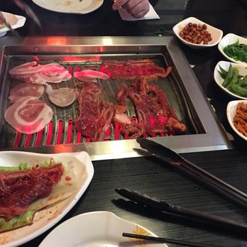 Nine Ting - Mmmm BBQ'd pork belly and filet - Korean Near Me - Philadelphia, Pennsylvania