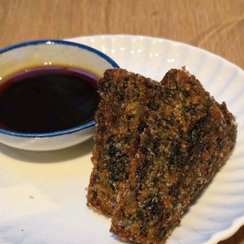 Kalaya - Gui Chai: Crispy garlic chive cakes with spicy sweet soy sauce. - Thai Near Me - Philadelphia, Pennsylvania Kalaya - Gui Chai: Crispy garlic chive cakes with spicy sweet soy sauce. - Thai Near Me - Philadelphia, Pennsylvania