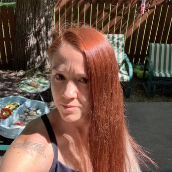 Aspen Salon & Spa - Here's the crazy red/copper mess... - Massage Near Me - Overland Park, Kansas Aspen Salon & Spa - Here's the crazy red/copper mess... - Massage Near Me - Overland Park, Kansas