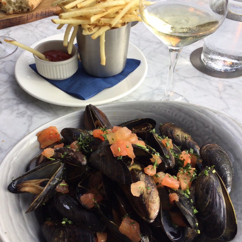 Le Sel - Moules Frites. Lots of great fries! - French Near Me - Washington, DC, District of Columbia