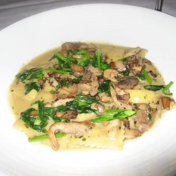 Piccolo Sogno - mascarpone ravioli w/porcini butter broth - Italian Near Me - Chicago, Illinois