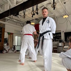Quantum Martial Arts - Me with my black belt