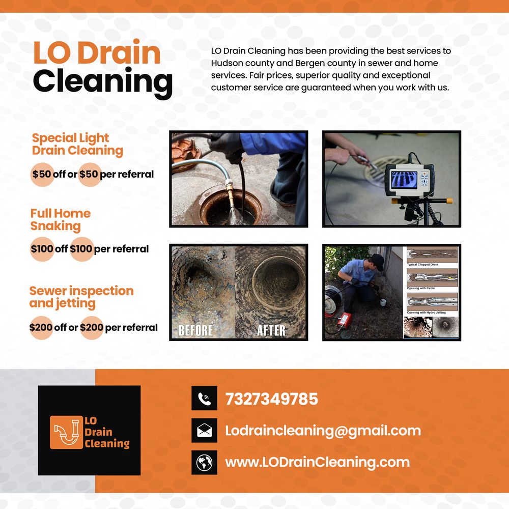 Slide of LO Drain Cleaning