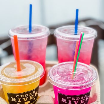 Cedar River Espresso - a tray of drinks - Coffee & Tea Near Me - Renton, Washington