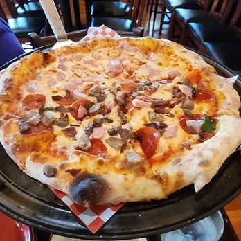 Chill Bar & Grill - Meat pizza, half ham - Pizza Near Me - Las Vegas, Nevada