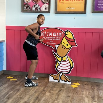 Duck Donuts - Signage in the store! Hey Ollie - Coffee & Tea Near Me - San Antonio, Texas