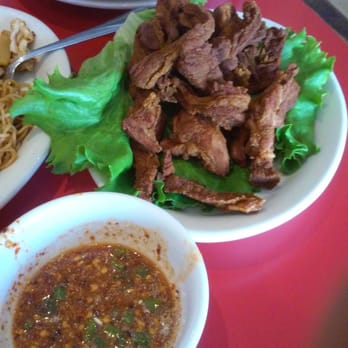 Vim Thai Restaurant - Pork jerkey yummmmm - Thai Near Me - Pacoima, California